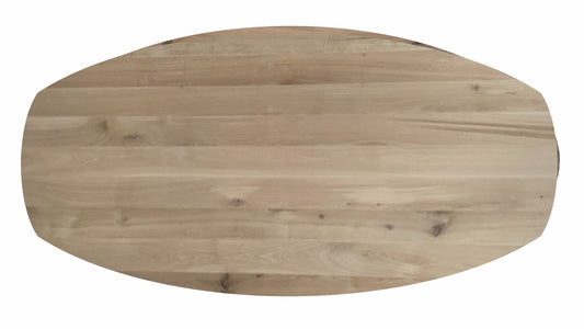 Ovaal eikenblad (Deens) met facet rand