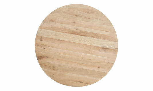 Rond eikenblad met facet rand