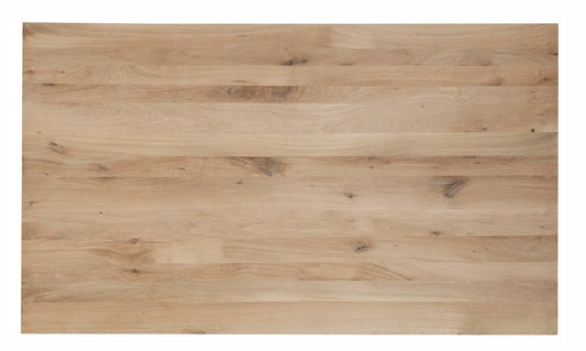 Recht eikenblad met rechte kanten